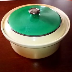Vintage Coorsite Oven-Proof No. 441 Bake Ware Casserole Dish Pottery 2 Quart